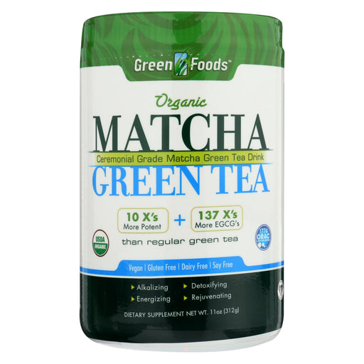 Green Foods Organic Matcha Green Tea - 11 Oz
