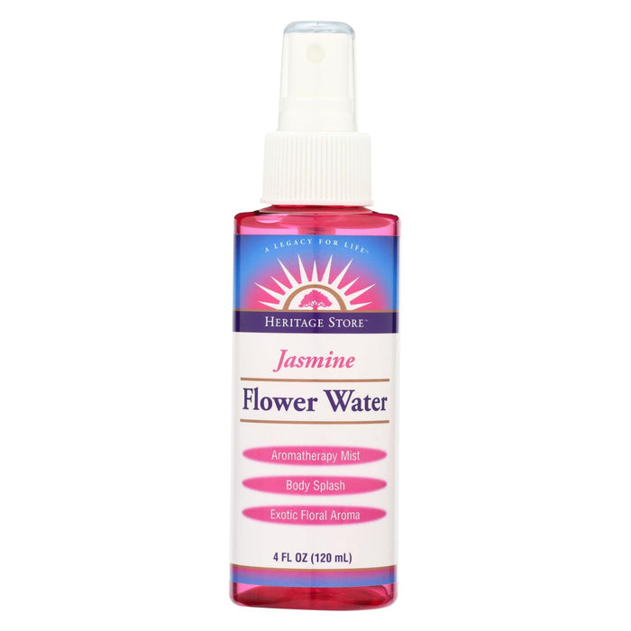 Heritage Products Flower Water Jasmine - 4 Fl Oz
