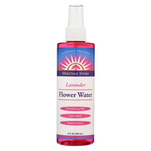Heritage Products Flower Water Lavender - 8 Fl Oz