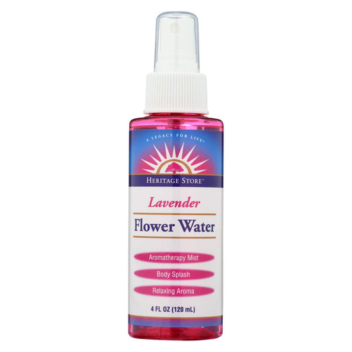 Heritage Products Flower Water Lavender - 4 Fl Oz