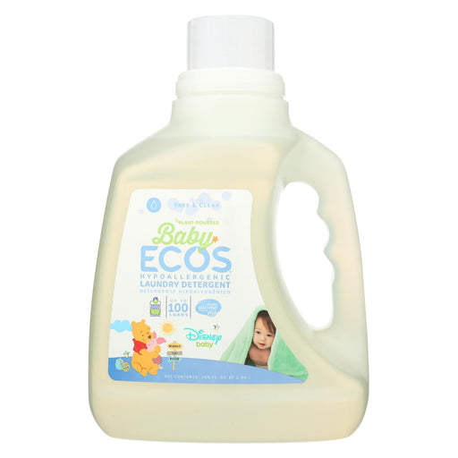 Earth Friendly Baby Free And Clear Disney Laundry Detergent - Case Of 4 - 100 Fl Oz.
