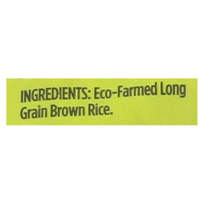 Lundberg Family Farms Long Grain Brown Rice - Case Of 6 - 2 Lb.