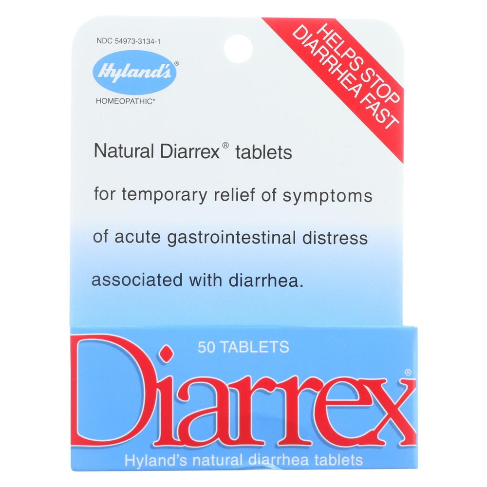 Hylands Homeopathic Diarrex Tablets - 50 Tablets
