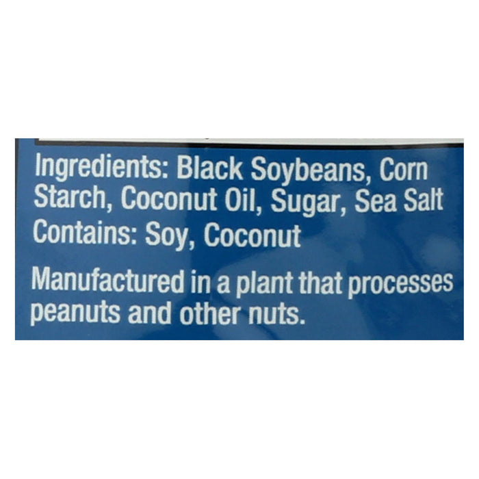 Seapoint Farms Crunchy Coated Premium Black Edamame - Sea Salt - Case Of 12 - 3.5 Oz.