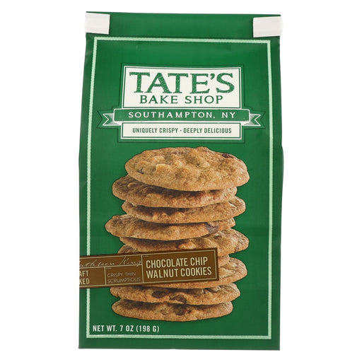 Tate's Bake Shop Chocolate Chip Walnut Cookies - Case Of 12 - 7 Oz.