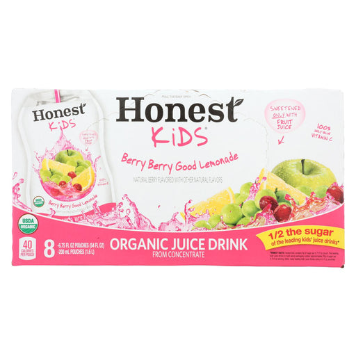 Honest Kids Honest Kids Berry Good Lemon - Berry Good Lemon - Case Of 4 - 6.75 Fl Oz.