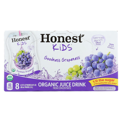 Honest Kids Honest Kids Goodness Grapeness - Goodness Grapeness - Case Of 4 - 6.75 Fl Oz.