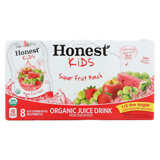 Honest Kids Honest Kids Super Fruit Punch - Fruit Punch - Case Of 4 - 6.75 Fl Oz.