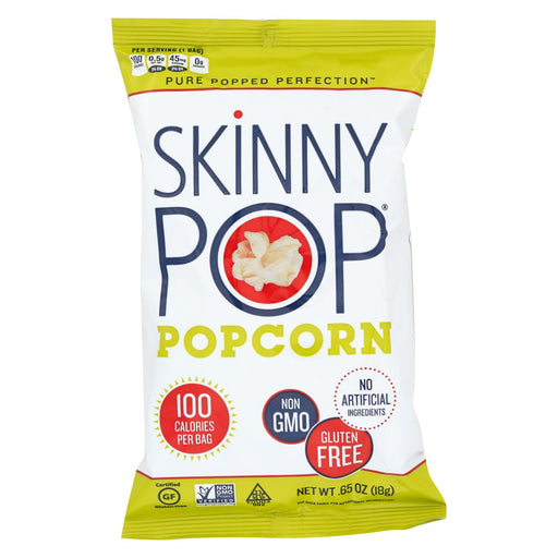 Skinnypop Popcorn 100 Calorie Popcorn Bags - Case Of 30 - 0.65 Oz.