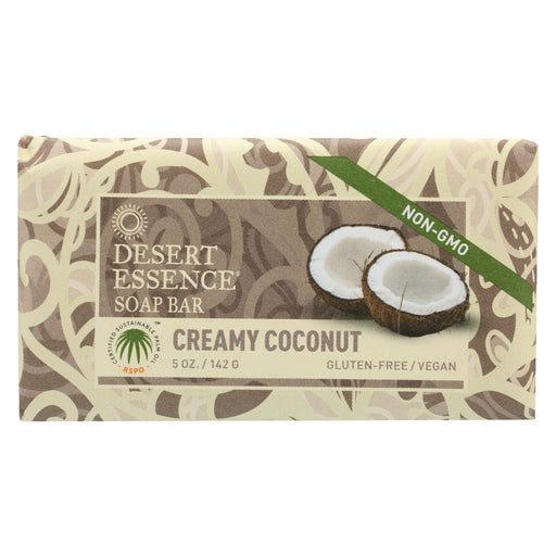 Desert Essence Bar Soap - Creamy Coconut - 5 Oz