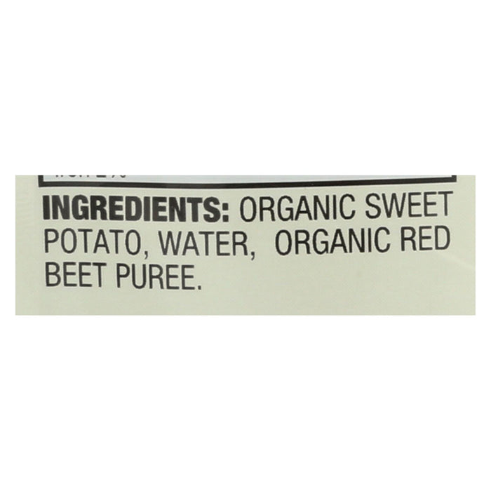 Earth's Best Organic Sweet Potato And Beets Baby Food Puree - Stage 2 - Case Of 12 - 3.5 Oz.