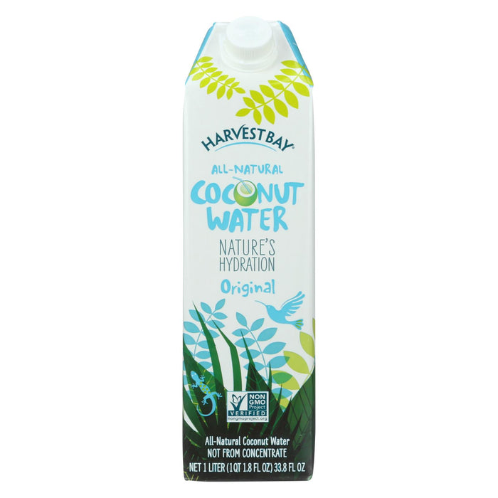 Harvest Bay Coconut Water - All Natural - 33.8 Oz - Case Of 12