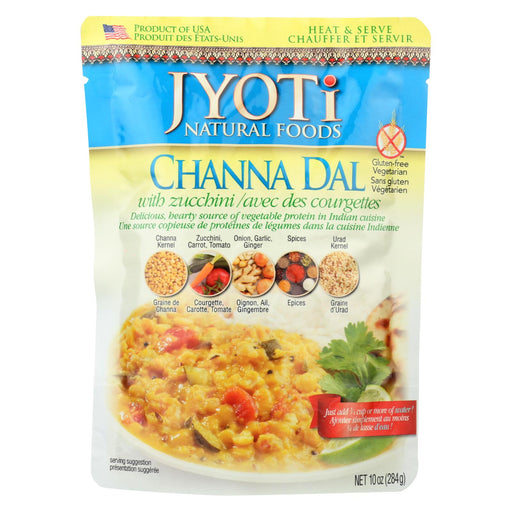 Jyoti Cuisine India Channa Dal With Zucchini - Case Of 6 - 10 Oz.
