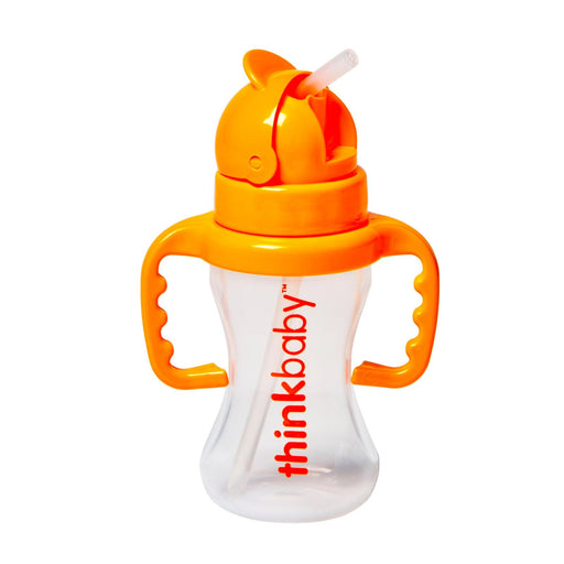 Thinkbaby Thinkster  - Straw Bottle - Orange