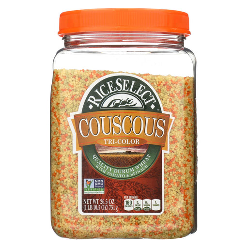 Rice Select Couscous - Tri - Color - Case Of 4 - 26.5 Oz.
