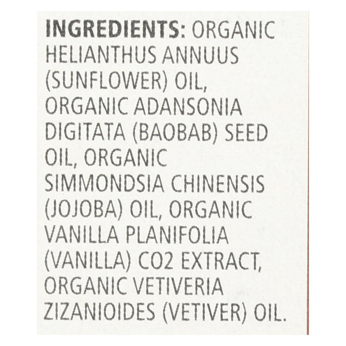 Aura Cacia Organic Face Oil Serum - Baobab - 1 Fl Oz