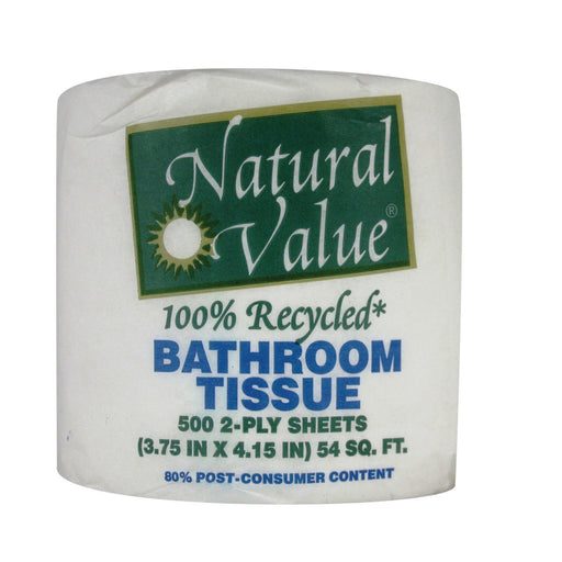 Natural Value Sustainable Bath Tissue - Case Of 48