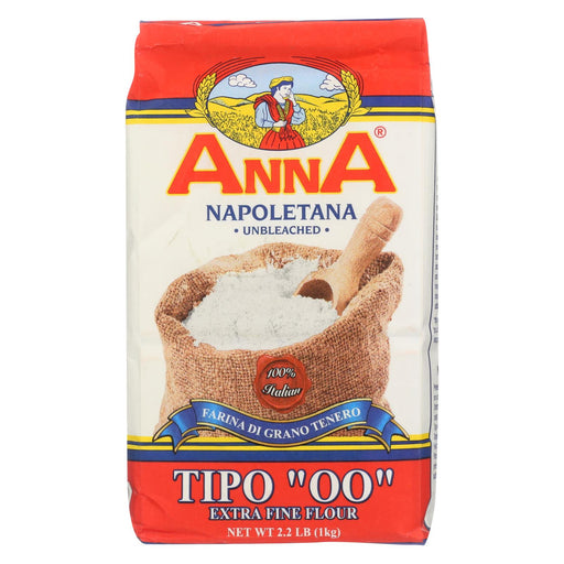 Anna Extra Fine Flour - Anna 00 Flour - Case Of 10 - 2.2 Lb