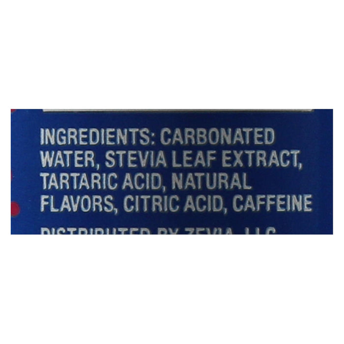 Zevia Zero Calorie Soda - Cherry Cola - Case Of 12 - 16 Fl Oz