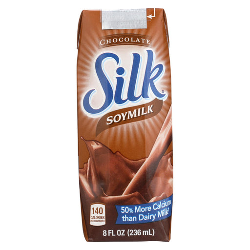 Silk Soymilk - Chocolate - Case Of 12 - 8 Fl Oz.