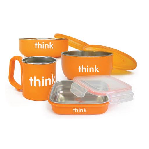 Thinkbaby The Complete Bpa Free Feeding Set - Orange