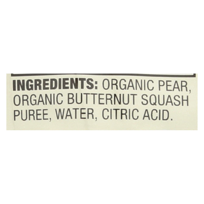 Earth's Best Organic Butternut Squash Pear Baby Food Puree - Stage 2 - Case Of 12 - 4 Oz.