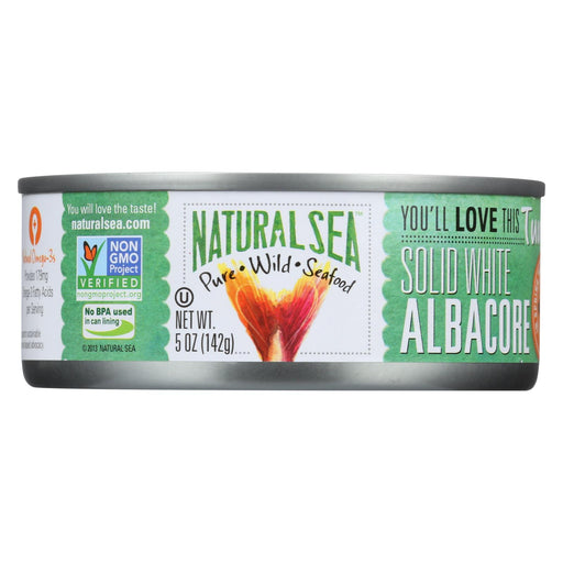 Natural Sea Wild Albacore Tuna - Unsalted - Case Of 12 - 5 Oz.