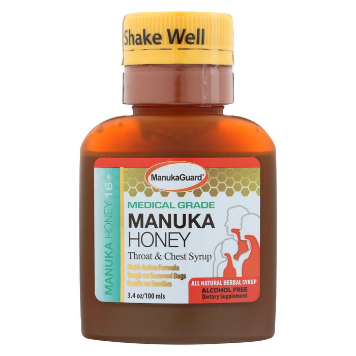 Manukaguard Throat And Chest Syrup - 100 Ml - 3.4 Fl Oz