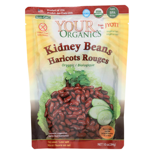 Jyoti Cuisine India Beans - Organic - Kidney - 10 Oz - Case Of 6