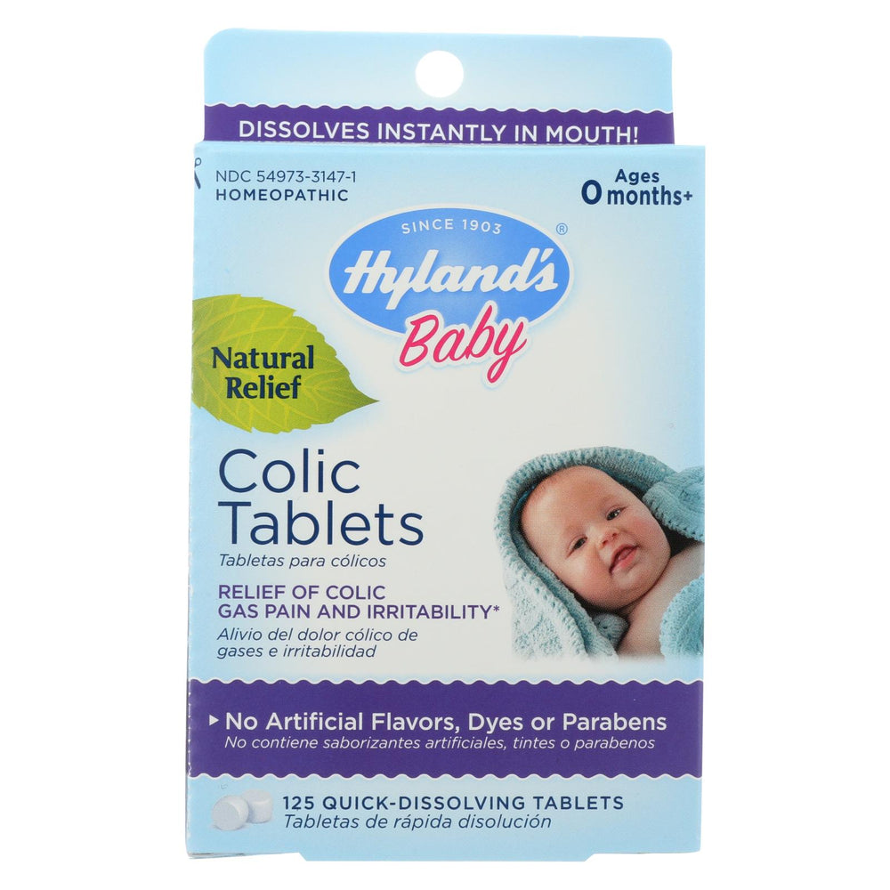 Hylands Homeopathic Baby Colic Tablets - 125 Tablets