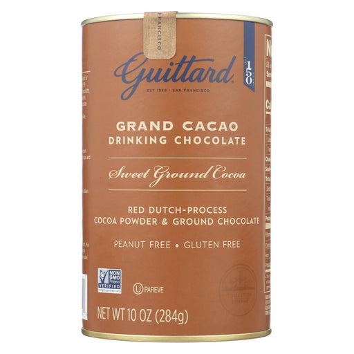 Guittard Chocolate Grand Cacao - Drinking Chocolate - Case Of 6 - 10 Oz.