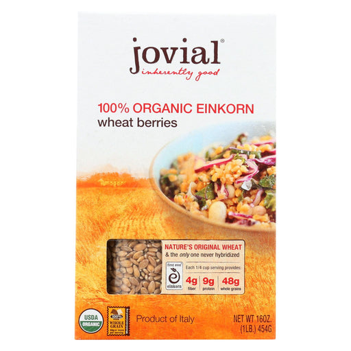 Jovial Wheat Berries - Organic - Einkorn - 16 Oz - Case Of 12