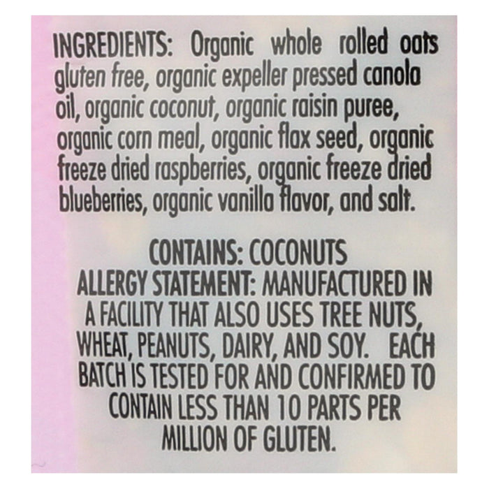 New England Naturals Organic Granola Select Berry - Coconut - Case Of 6 - 12 Oz.