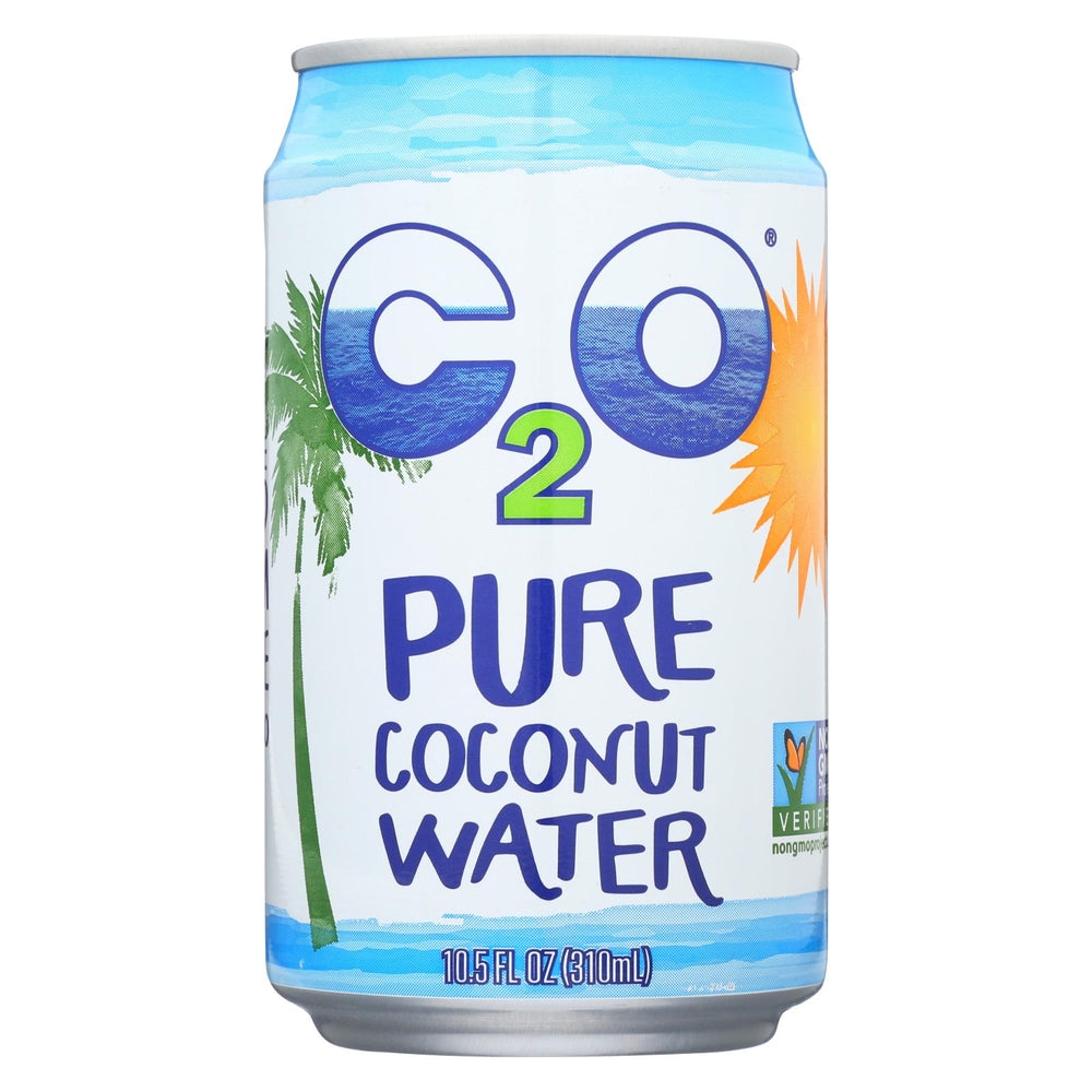 C2o Pure Coconut Water Pure Coconut Water - Case Of 24 - 10.5 Fl Oz