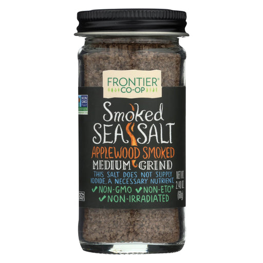 Frontier Herb Grinder - Yakima Applewood Smoked Sea Salt - 2.4 Oz