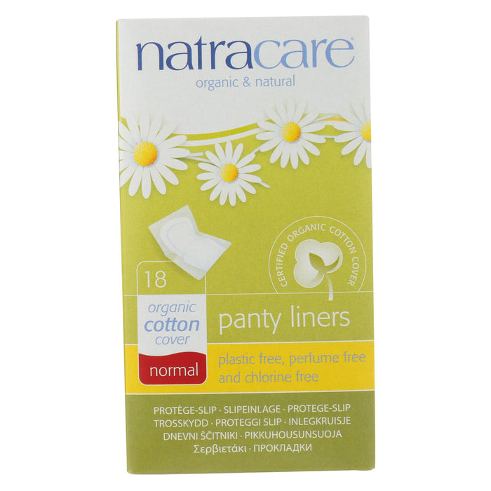 Natracare Panty Liner - Normal Wrapped - 18 Ct