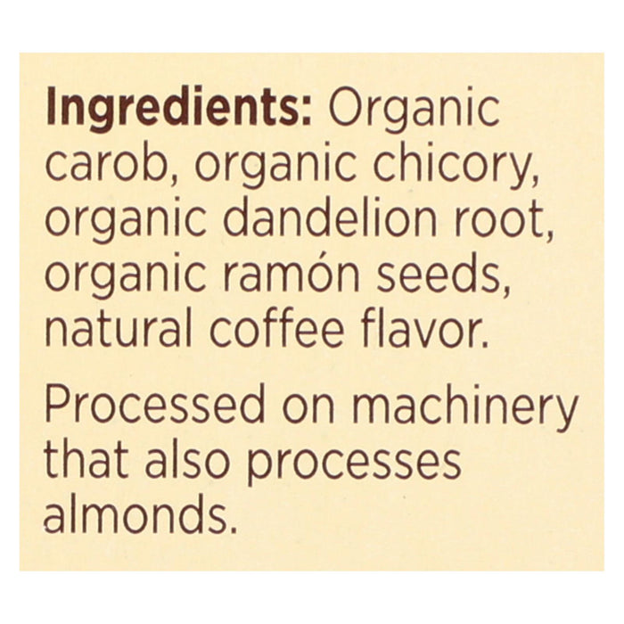 Teeccino Organic Herbal Coffee - Dandelion Dark Roast - 10 Bags - Case Of 6