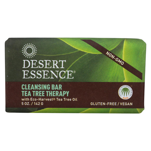 Desert Essence Bar Soap - Tea Tree Therapy - 5 Oz