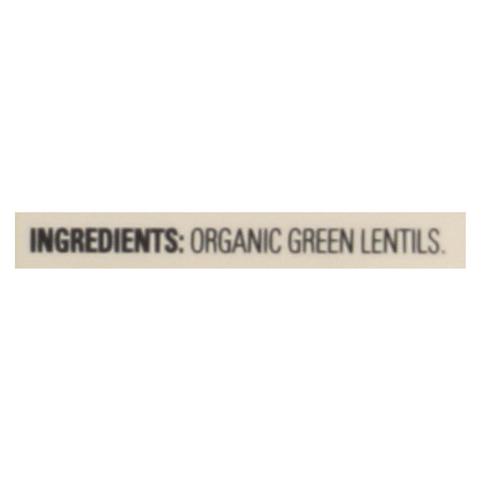 Arrowhead Mills Organic Green Lentils - Case Of 6 - 16 Oz.