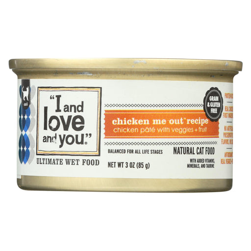 I And Love And You Chicken Me Out - Wet Food - Case Of 24 - 3 Oz.