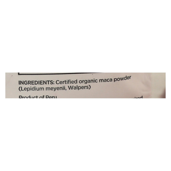 Navitas Naturals 100% Organic Maca Powder - Gelatin - Case Of 6 - 16 Oz