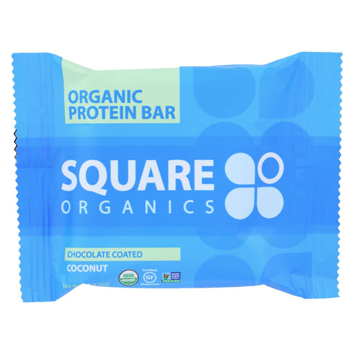 Squarebar Organic Protein Bar - Cocoa Coconut - 1.7 Oz - Case Of 12