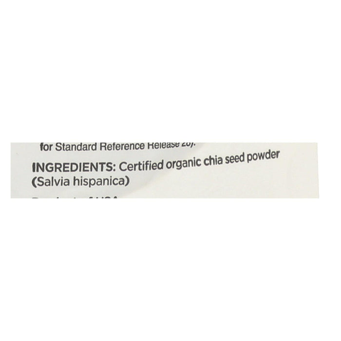 Navitas Naturals Chia Seed Powder - Organic - 8 Oz - Case Of 12