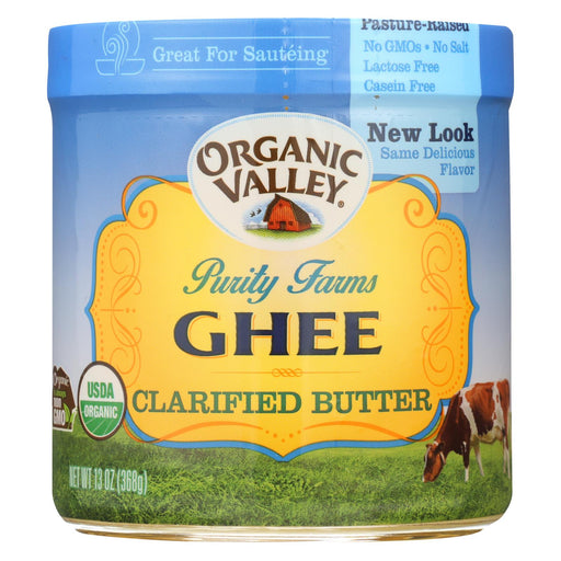 Purity Farms Ghee - Clarified Butter - Case Of 12 - 13 Oz.