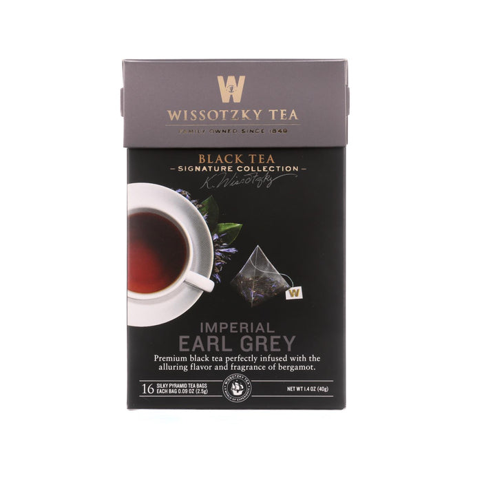 Wissotzky Tea - Imperial Earl Grey - Case Of 6 - 16 Bag