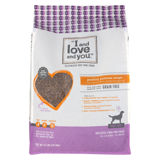 I And Love And You I And Dog Kibble Poultry - 23 Lb.