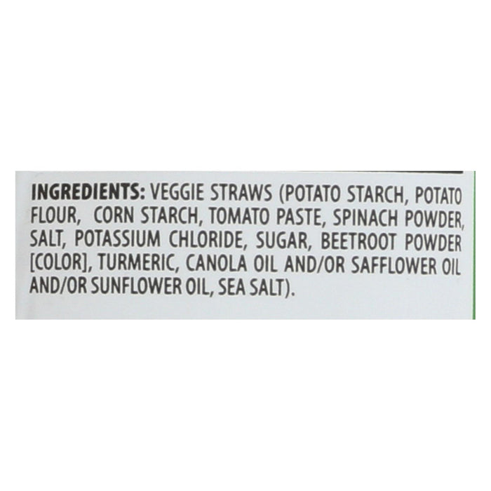 Sensible Portions Garden Veggie Straws - Sea Salt - Case Of 24 - 1 Oz.