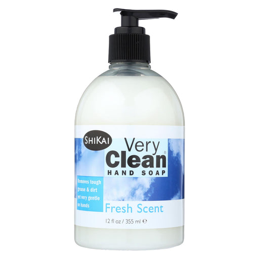 Shikai Products Hand Soap - Very Clean Fresh Scent - 12 Oz
