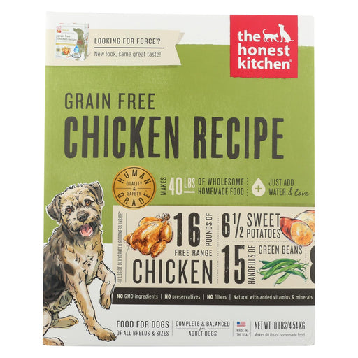 The Honest Kitchen Force - Grain Free Chicken Dog Food - 10 Lb.
