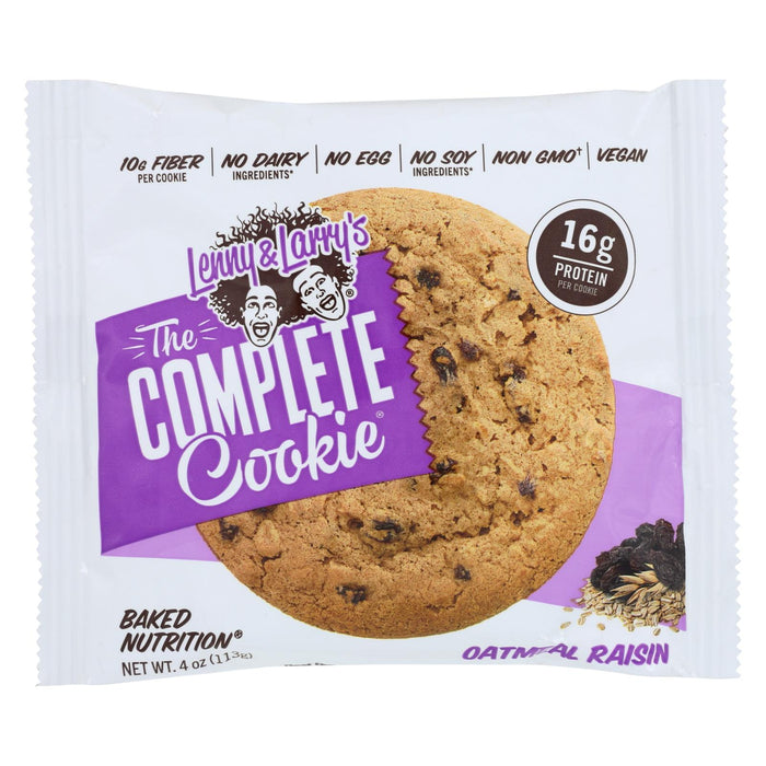 Lenny And Larry's The Complete Cookie - Oatmeal Raisin - 4 Oz - Case Of 12